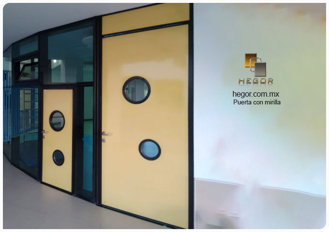 puerta de acceso con mirilla cdmx