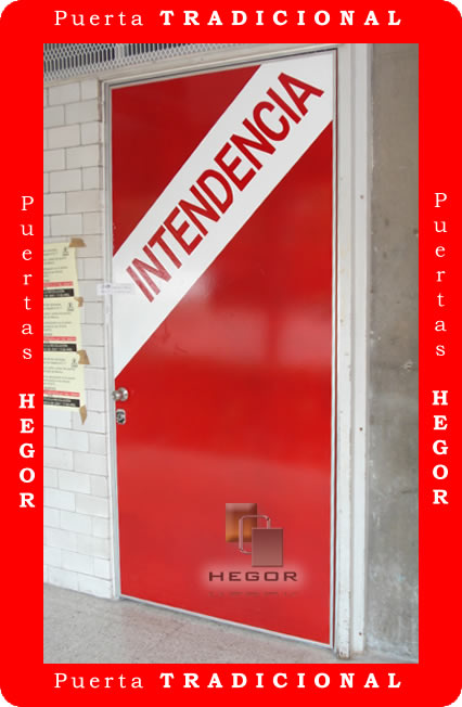 puerta de acceso clasica o tradicional